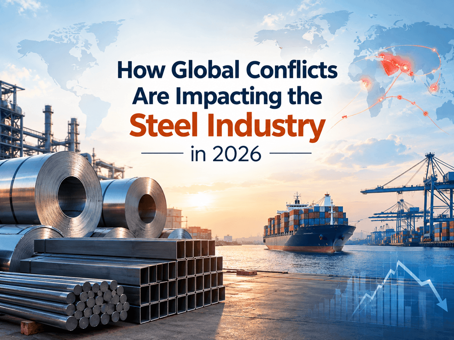 How Global Conflicts Are Impacting the Steel 
Industry in 2026